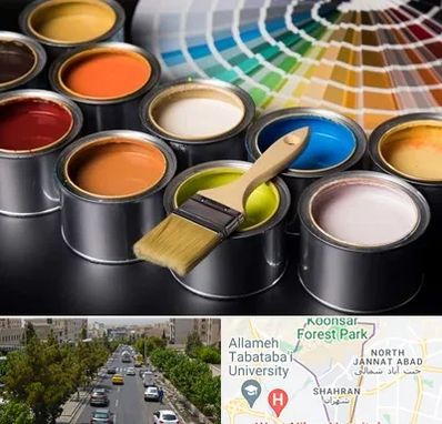 عمده فروشی رنگ ساختمانی در شهران 