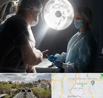 جراح سرطان مغز در یوسف آباد 