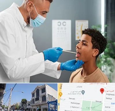 دکتر سرطان دهان در افسریه 