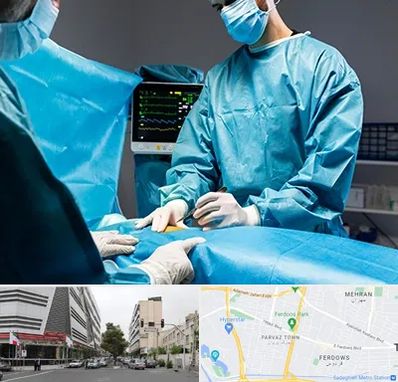 جراح سرطان کلیه در بلوار فردوس 