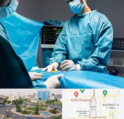 جراح سرطان کلیه در ونک 
