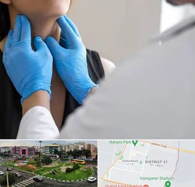 دکتر سرطان گلو در تهرانسر 