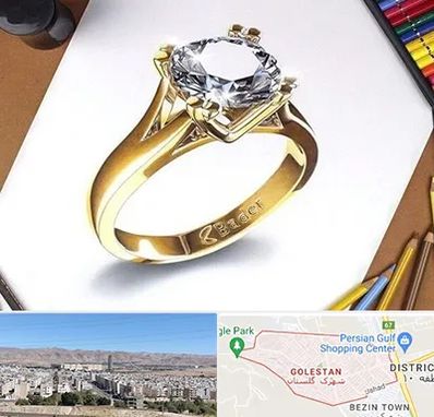 کلاس طراحی جواهرات در شهرک گلستان شیراز 