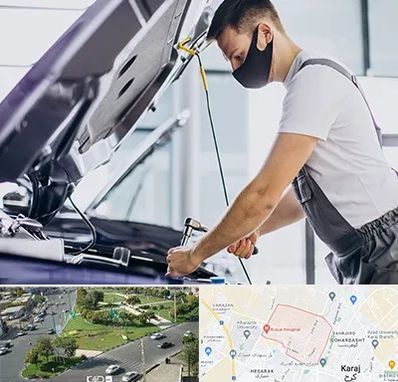 کارشناسی خودرو در محل در شاهین ویلا کرج 