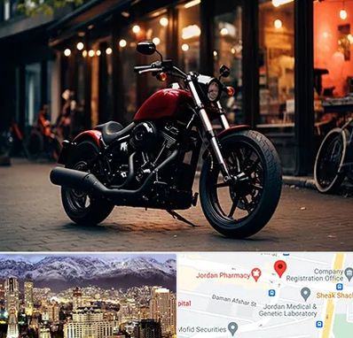 فروش موتور سیکلت اقساطی در جردن 
