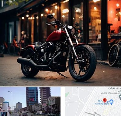 فروش موتور سیکلت اقساطی در چهارراه طالقانی کرج 