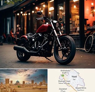 فروش موتور سیکلت اقساطی در یزد