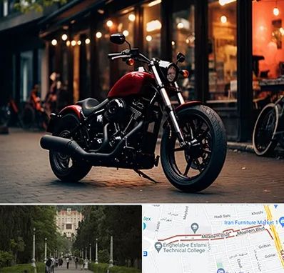 فروش موتور سیکلت اقساطی در بلوار معلم رشت 