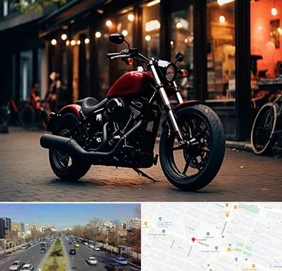 فروش موتور سیکلت اقساطی در بلوار معلم مشهد 