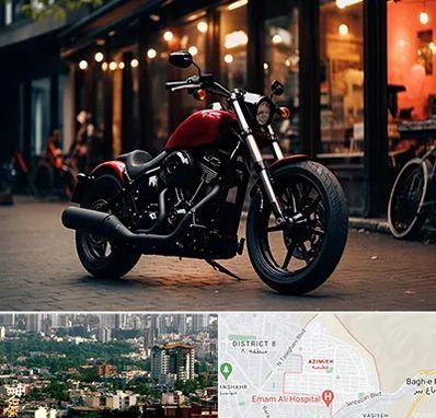 فروش موتور سیکلت اقساطی در عظیمیه کرج 