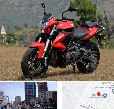 فروش موتور سیکلت بنلی در چهارراه طالقانی کرج 