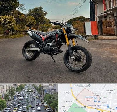 فروش موتور سیکلت کویر در گلشهر کرج 