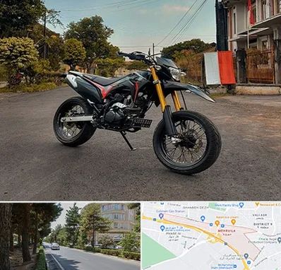 فروش موتور سیکلت کویر در مهرویلا کرج 