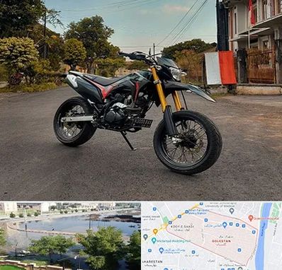فروش موتور سیکلت کویر در گلستان اهواز 