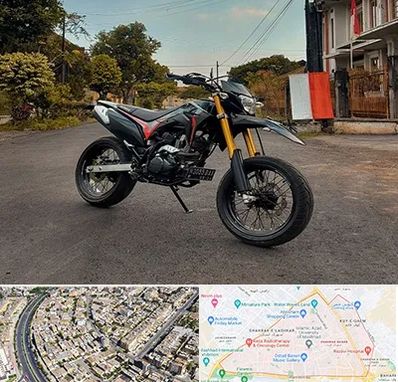 فروش موتور سیکلت کویر در شهرک غرب مشهد 