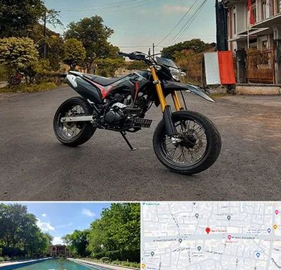 فروش موتور سیکلت کویر در هشت بهشت اصفهان 