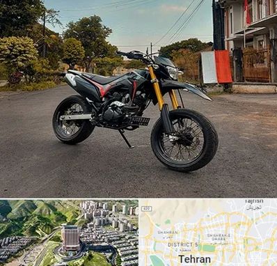 فروش موتور سیکلت کویر در شمال تهران 