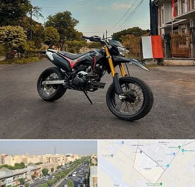 فروش موتور سیکلت کویر در کیانمهر کرج 