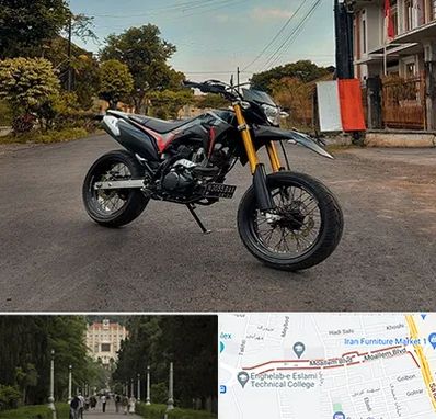 فروش موتور سیکلت کویر در بلوار معلم رشت 
