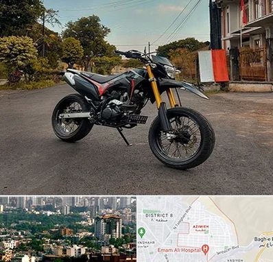 فروش موتور سیکلت کویر در عظیمیه کرج 