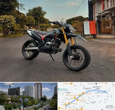 فروش موتور سیکلت کویر در اندرزگو 