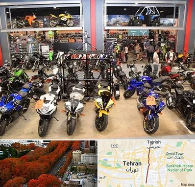 فروش موتور سیکلت هوندا در ولیعصر 