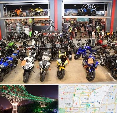 فروش موتور سیکلت هوندا در منطقه 3 تهران 