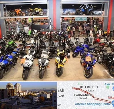 فروش موتور سیکلت هوندا در فرمانیه 