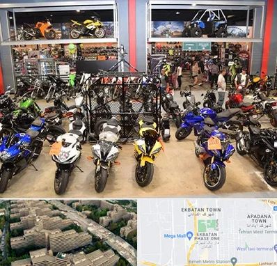 فروش موتور سیکلت هوندا در اکباتان 