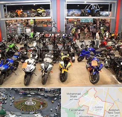 فروش موتور سیکلت هوندا در فردیس کرج 