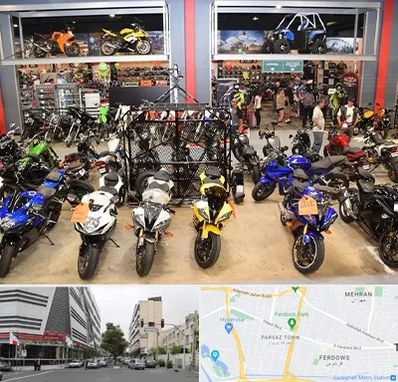 فروش موتور سیکلت هوندا در بلوار فردوس 
