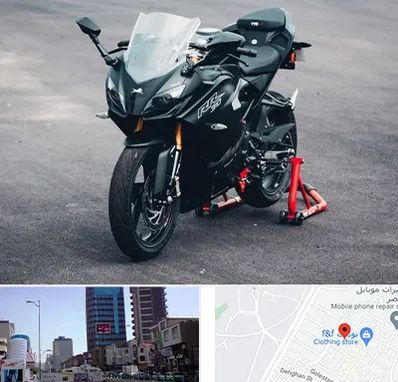 فروش موتور سیکلت آپاچی در چهارراه طالقانی کرج 