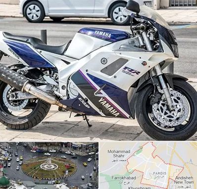 فروش موتور سیکلت یاماها در فردیس کرج 