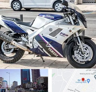 فروش موتور سیکلت یاماها در چهارراه طالقانی کرج 