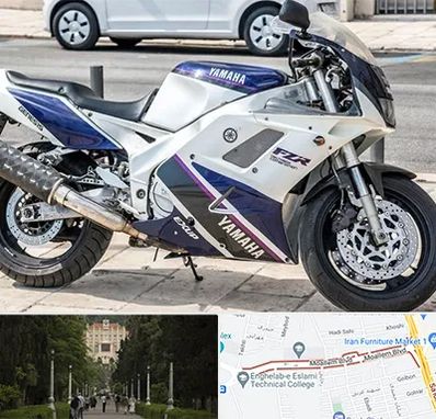 فروش موتور سیکلت یاماها در بلوار معلم رشت 