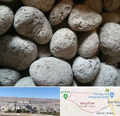 پوکه معدنی در شهرک گلستان شیراز 