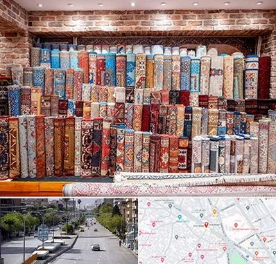 فرش فروشی در خیابان زند شیراز 