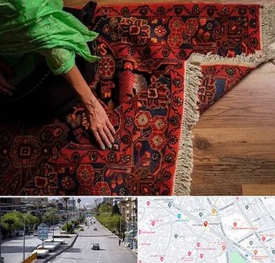 فروش فرش دستباف در خیابان زند شیراز 