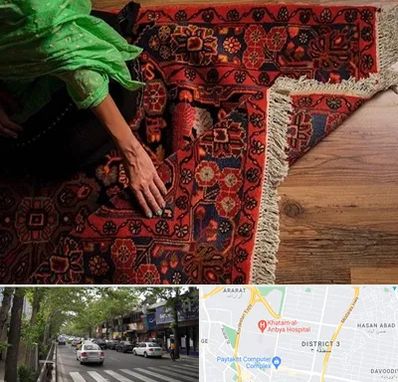 فروش فرش دستباف در ظفر 