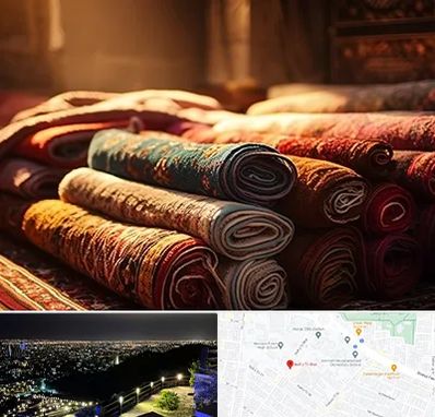 عمده فروشی فرش در هفت تیر مشهد 