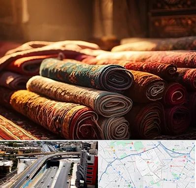 عمده فروشی فرش در ستارخان شیراز 