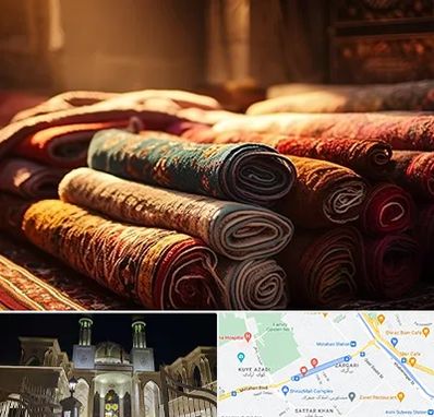عمده فروشی فرش در زرگری شیراز 
