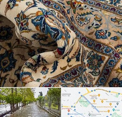فروش فرش دستباف دست دوم در خیابان ارم شیراز 