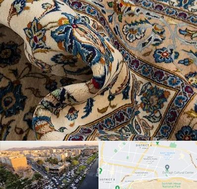 فروش فرش دستباف دست دوم در تهرانپارس 