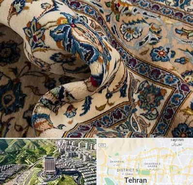 فروش فرش دستباف دست دوم در شمال تهران 