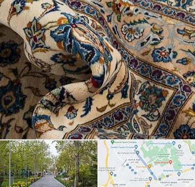 فروش فرش دستباف دست دوم در قدوسی غربی شیراز 