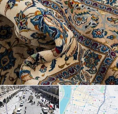 فروش فرش دستباف دست دوم در نادری اهواز 