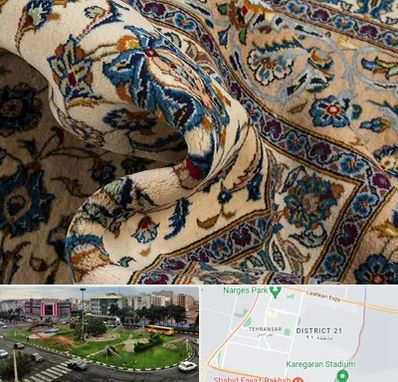 فروش فرش دستباف دست دوم در تهرانسر 