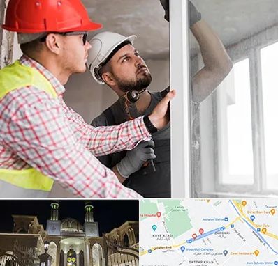 تعمیر پنجره دو جداره در زرگری شیراز 