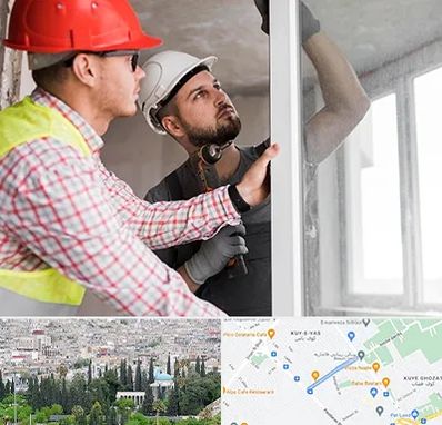 تعمیر پنجره دو جداره در محلاتی شیراز 